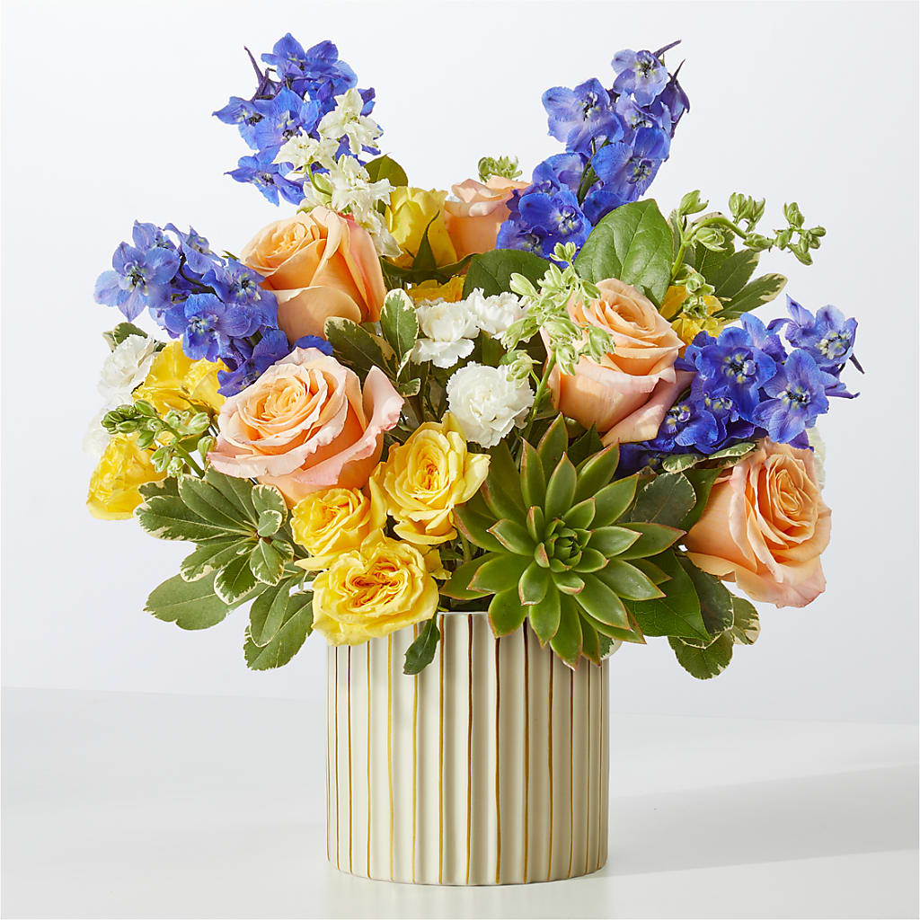 Cobalt Reverie Bouquet – SOUTHERN TRADITIONS FLORAL & GIFTS, Swainsboro GA