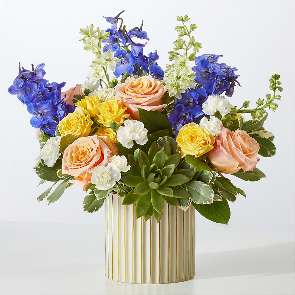 Cobalt Reverie Bouquet – SOUTHERN TRADITIONS FLORAL & GIFTS, Swainsboro GA