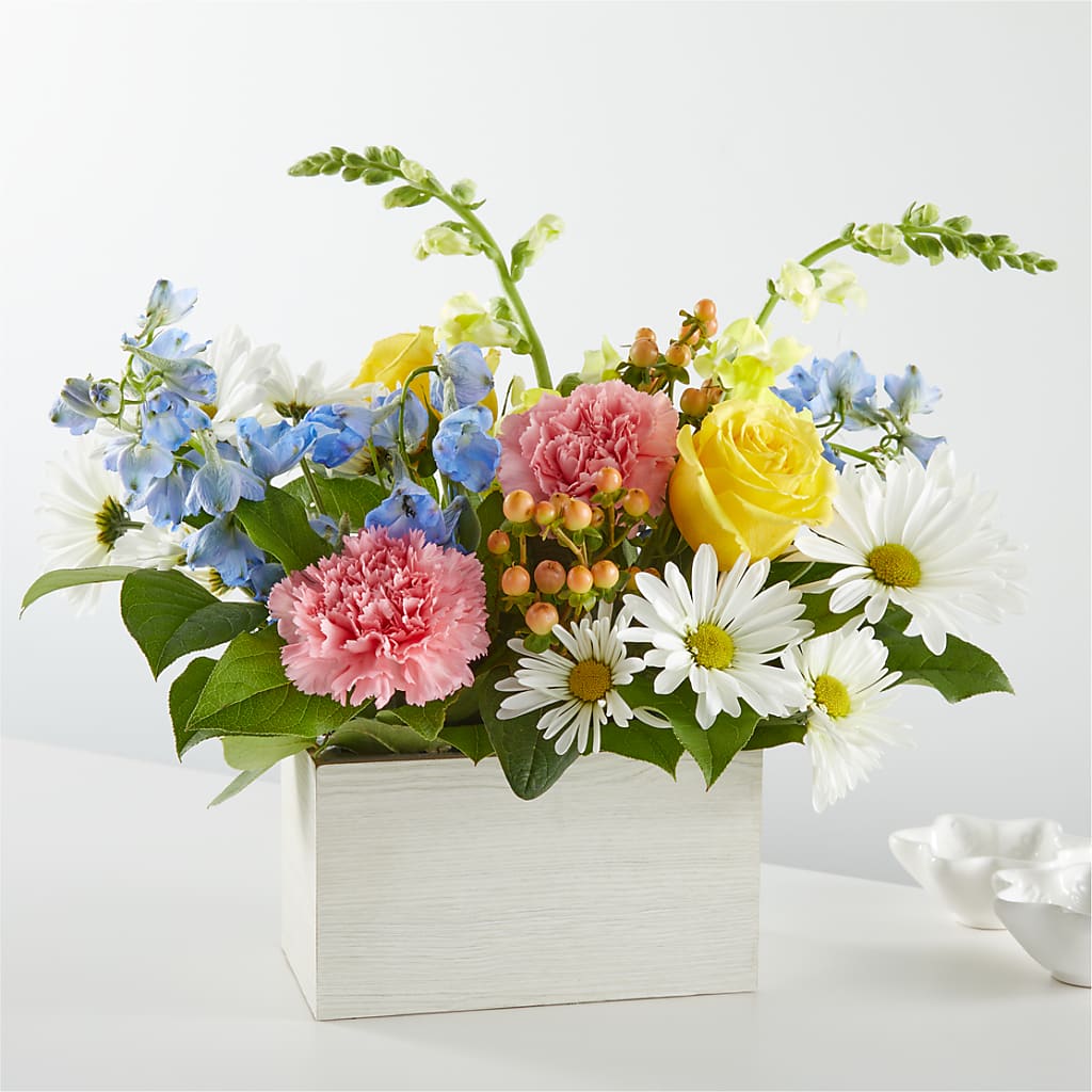 Sun Salutation Box Bouquet – SOUTHERN TRADITIONS FLORAL & GIFTS, Swainsboro GA