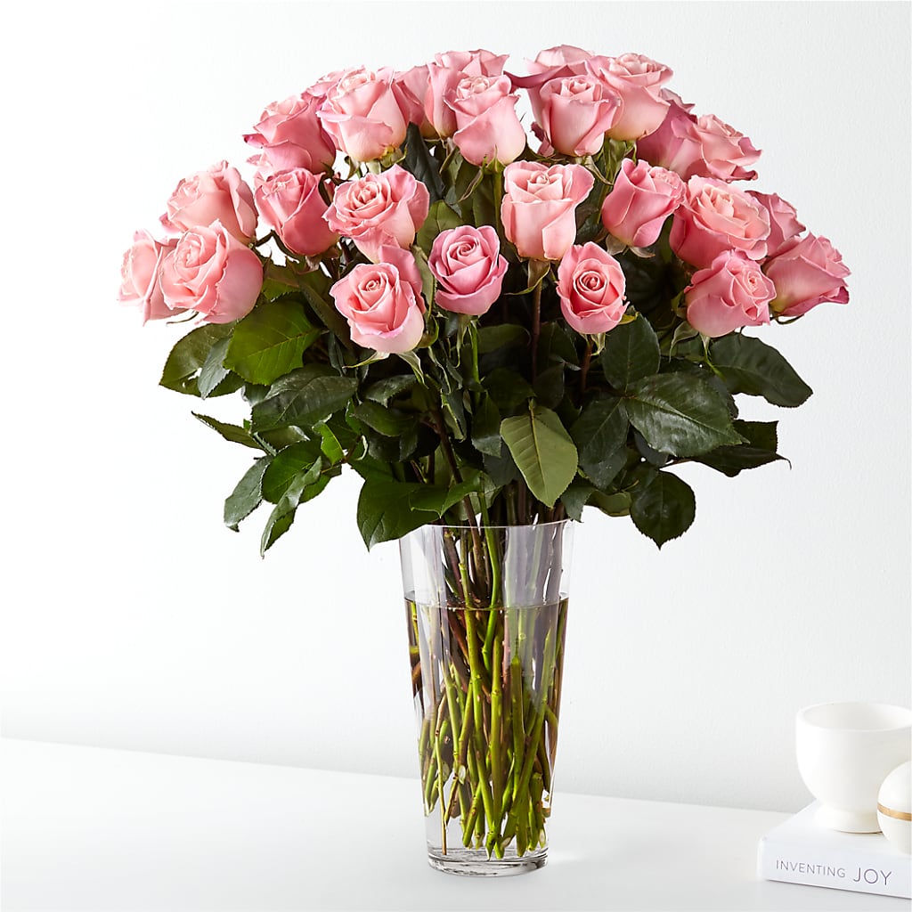 Long Stem Pink Rose Bouquet – SOUTHERN TRADITIONS FLORAL & GIFTS, Swainsboro GA