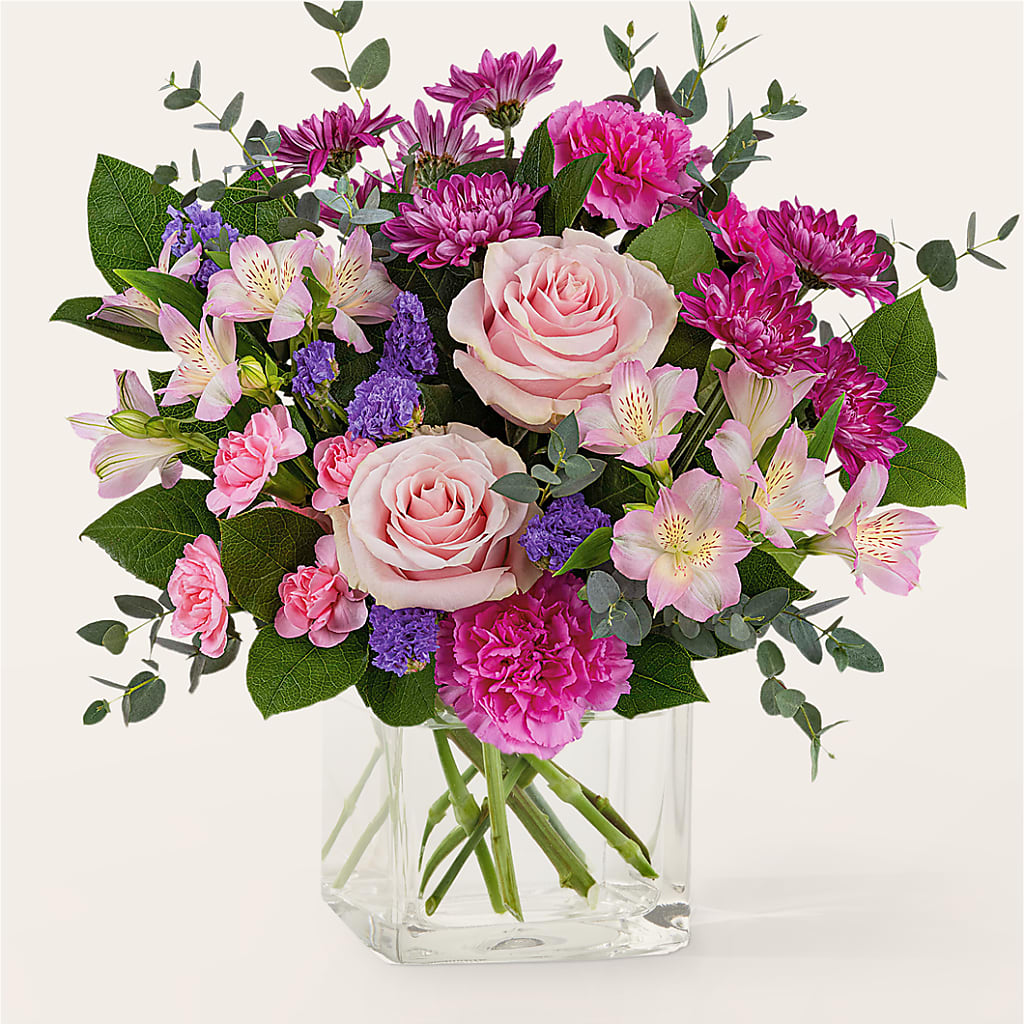 Rosy Radiance Bouquet – SOUTHERN TRADITIONS FLORAL & GIFTS, Swainsboro GA