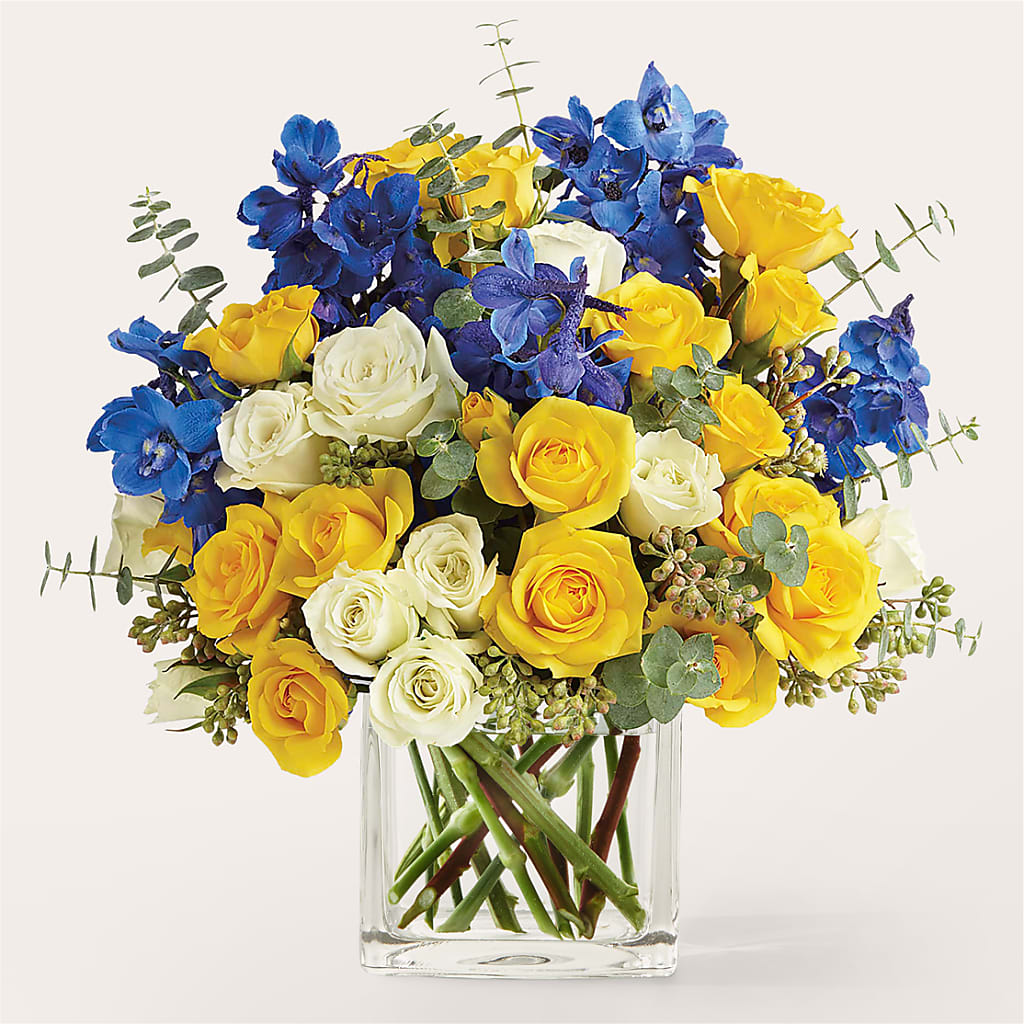 Sparkling Citrine Bouquet – SOUTHERN TRADITIONS FLORAL & GIFTS, Swainsboro GA
