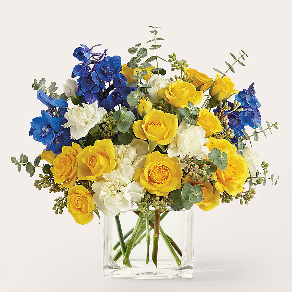Sparkling Citrine Bouquet – SOUTHERN TRADITIONS FLORAL & GIFTS, Swainsboro GA