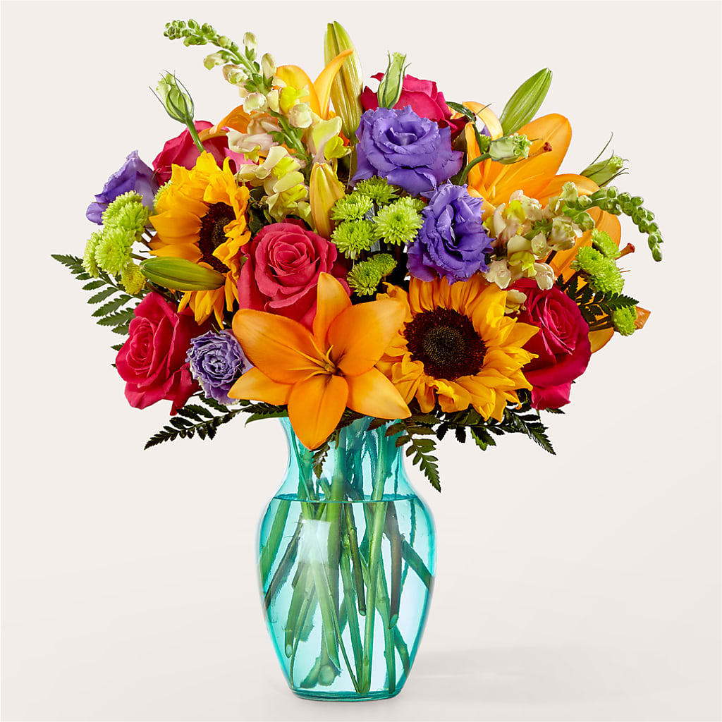 Double Rainbow Bouquet – SOUTHERN TRADITIONS FLORAL & GIFTS, Swainsboro GA