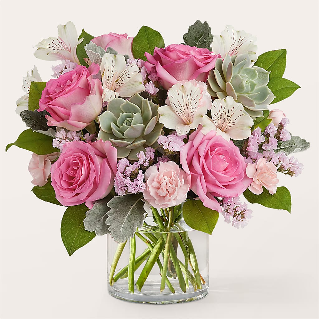 Dusty Rose Bouquet – SOUTHERN TRADITIONS FLORAL & GIFTS, Swainsboro GA