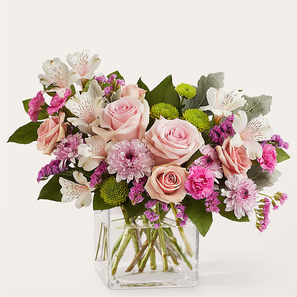 Pink Suede Bouquet – SOUTHERN TRADITIONS FLORAL & GIFTS, Swainsboro GA