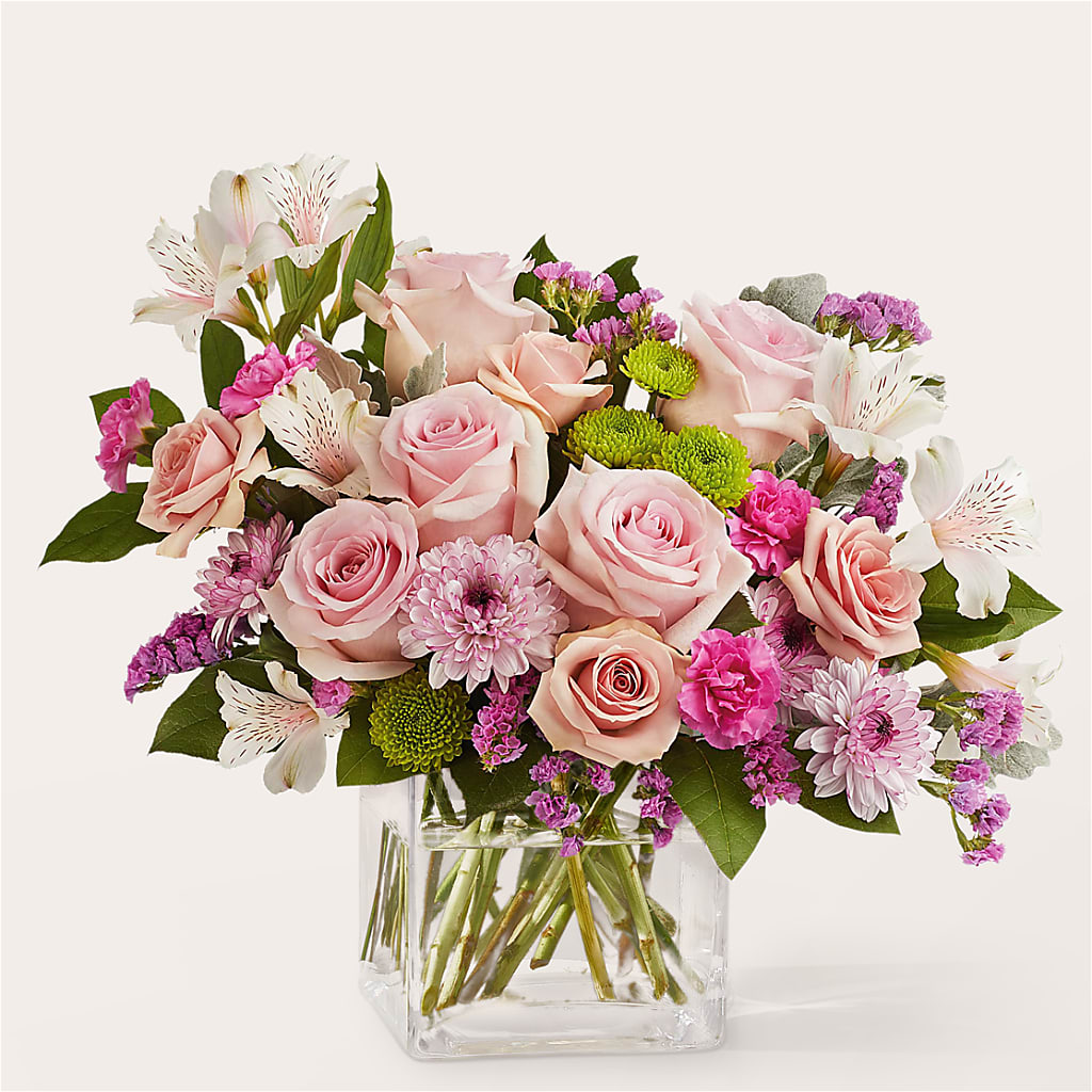 Pink Suede Bouquet – SOUTHERN TRADITIONS FLORAL & GIFTS, Swainsboro GA