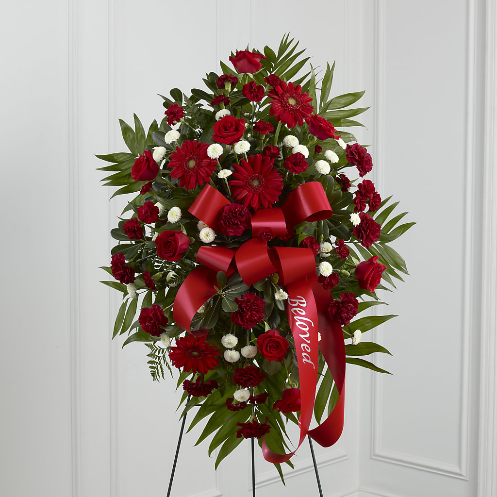 Treasured Memories Standing Spray – SOUTHERN TRADITIONS FLORAL & GIFTS, Swainsboro GA