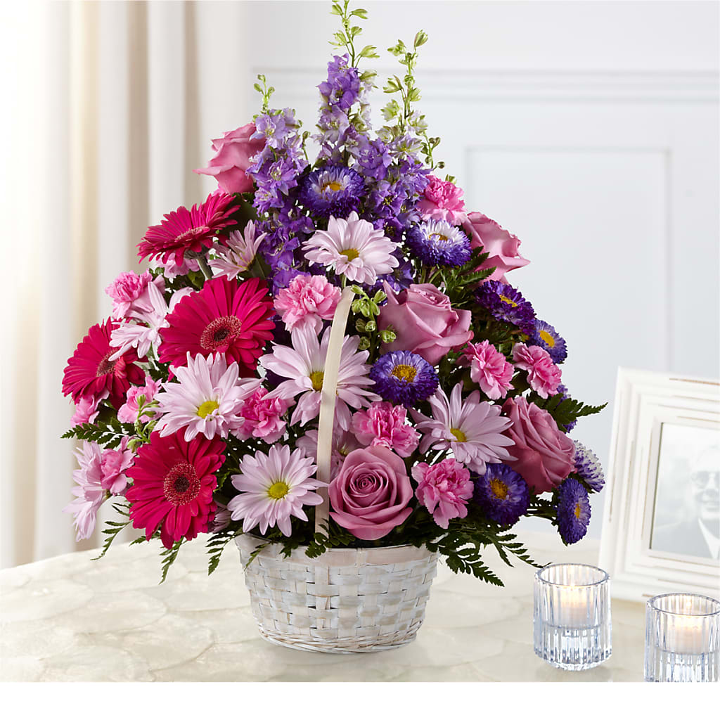 Pastel Peace Basket – SOUTHERN TRADITIONS FLORAL & GIFTS, Swainsboro GA