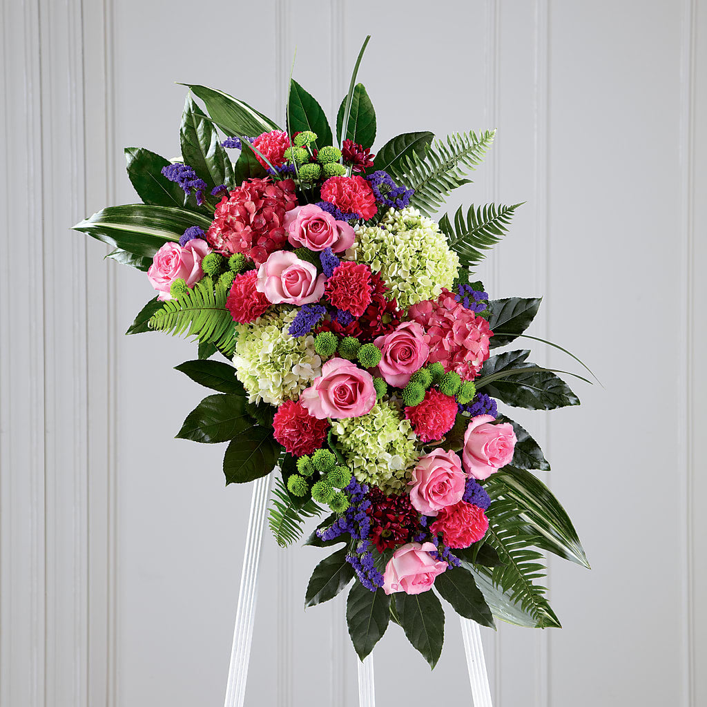Refreshing Mix Standing Spray – SOUTHERN TRADITIONS FLORAL & GIFTS, Swainsboro GA