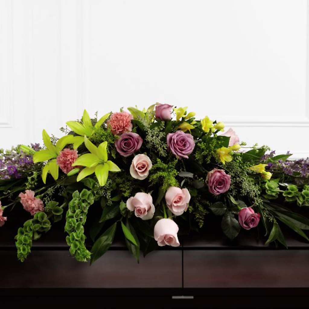 Forever Beloved Casket Spray – SOUTHERN TRADITIONS FLORAL & GIFTS, Swainsboro GA