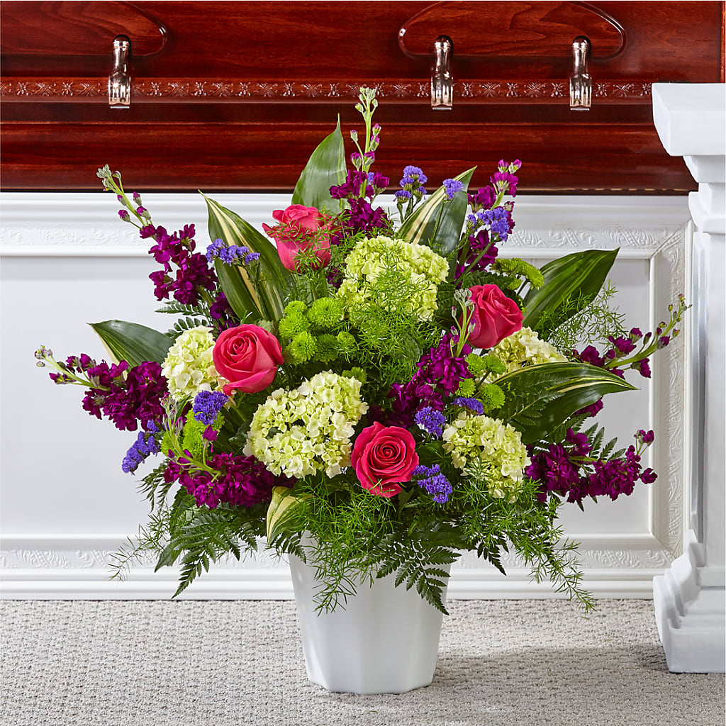 Beautiful Horizons Floor Basket – SOUTHERN TRADITIONS FLORAL & GIFTS, Swainsboro GA