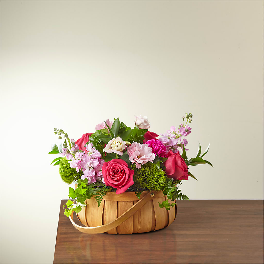 Radiance in Bloom Basket – SOUTHERN TRADITIONS FLORAL & GIFTS, Swainsboro GA