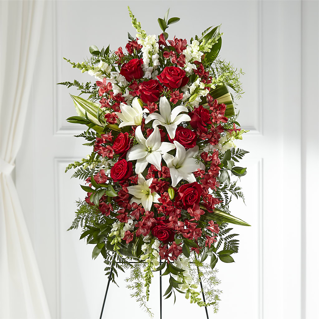 Everlasting Memory Standing Spray – SOUTHERN TRADITIONS FLORAL & GIFTS, Swainsboro GA