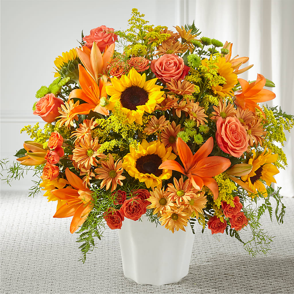 Harvest Thoughts Floor Basket – SOUTHERN TRADITIONS FLORAL & GIFTS, Swainsboro GA