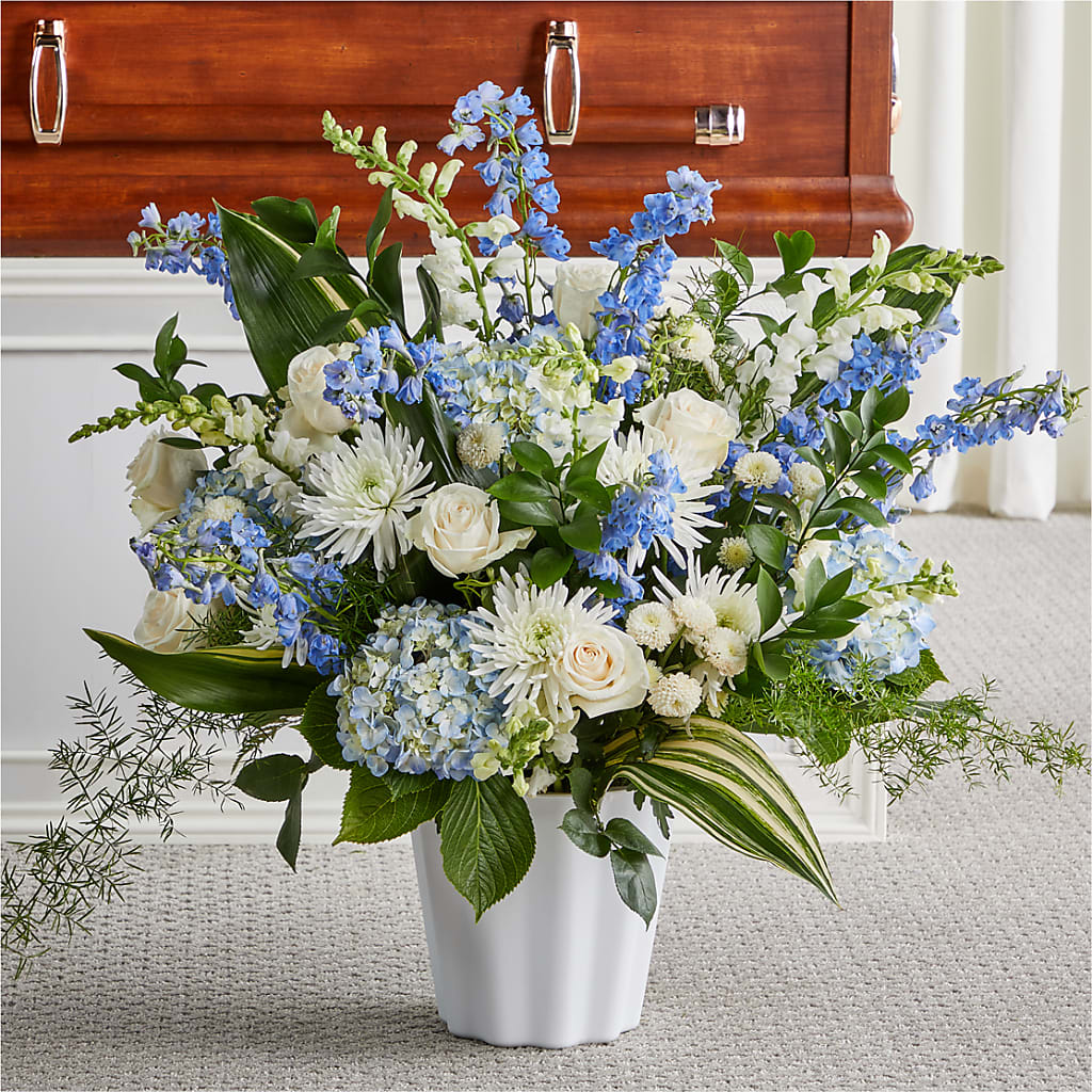 Everlasting Memories Floor Basket – SOUTHERN TRADITIONS FLORAL & GIFTS, Swainsboro GA