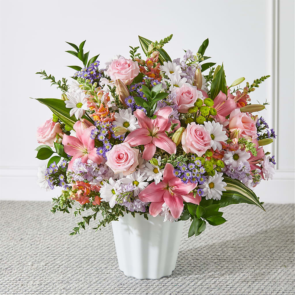 Abundant Compassion Floor Basket – SOUTHERN TRADITIONS FLORAL & GIFTS, Swainsboro GA