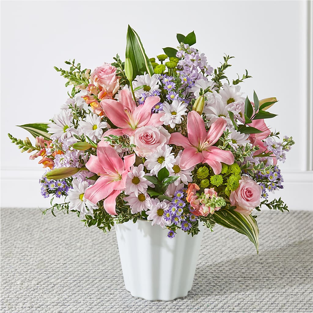 Abundant Compassion Floor Basket – SOUTHERN TRADITIONS FLORAL & GIFTS, Swainsboro GA