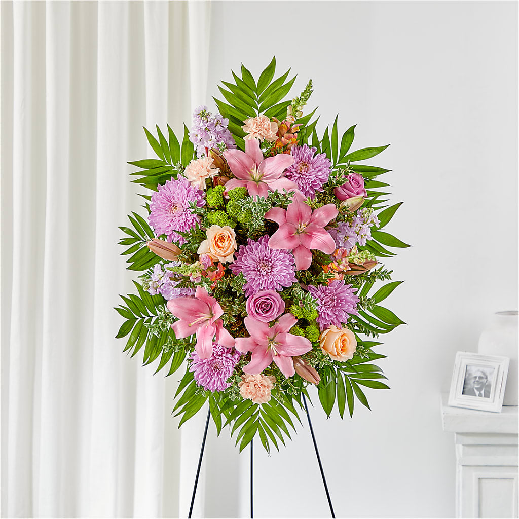 Love & Light Standing Spray – SOUTHERN TRADITIONS FLORAL & GIFTS, Swainsboro GA