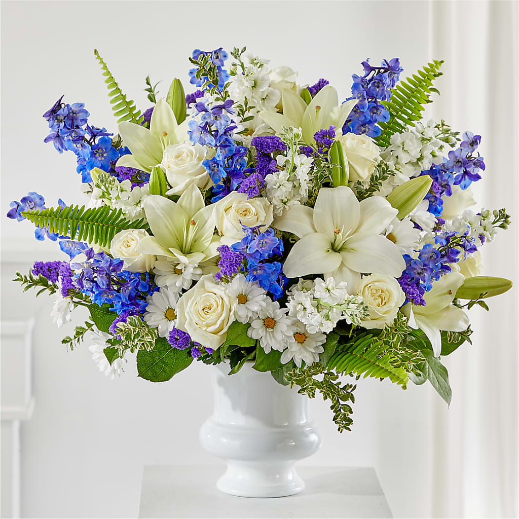 Expressions of Hope Urn Arrangement – SOUTHERN TRADITIONS FLORAL & GIFTS, Swainsboro GA