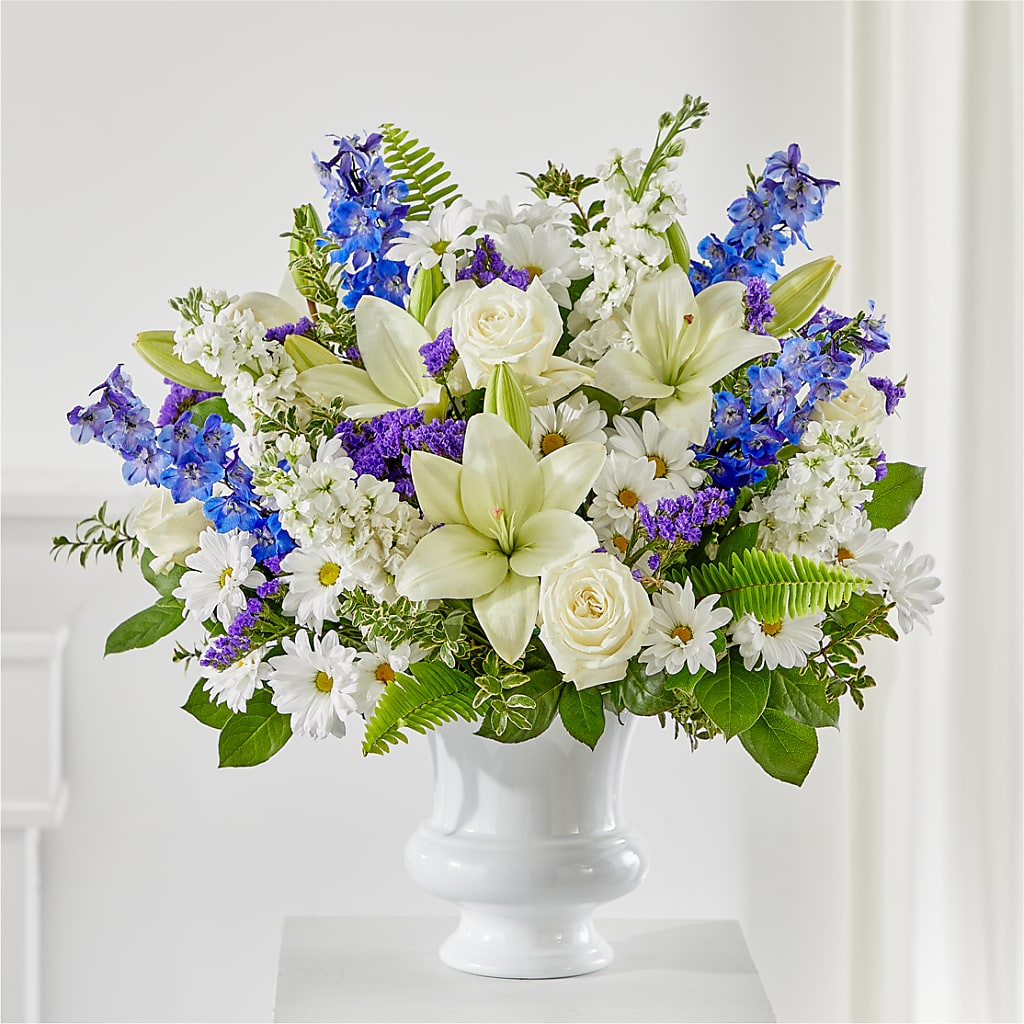 Expressions of Hope Urn Arrangement – SOUTHERN TRADITIONS FLORAL & GIFTS, Swainsboro GA