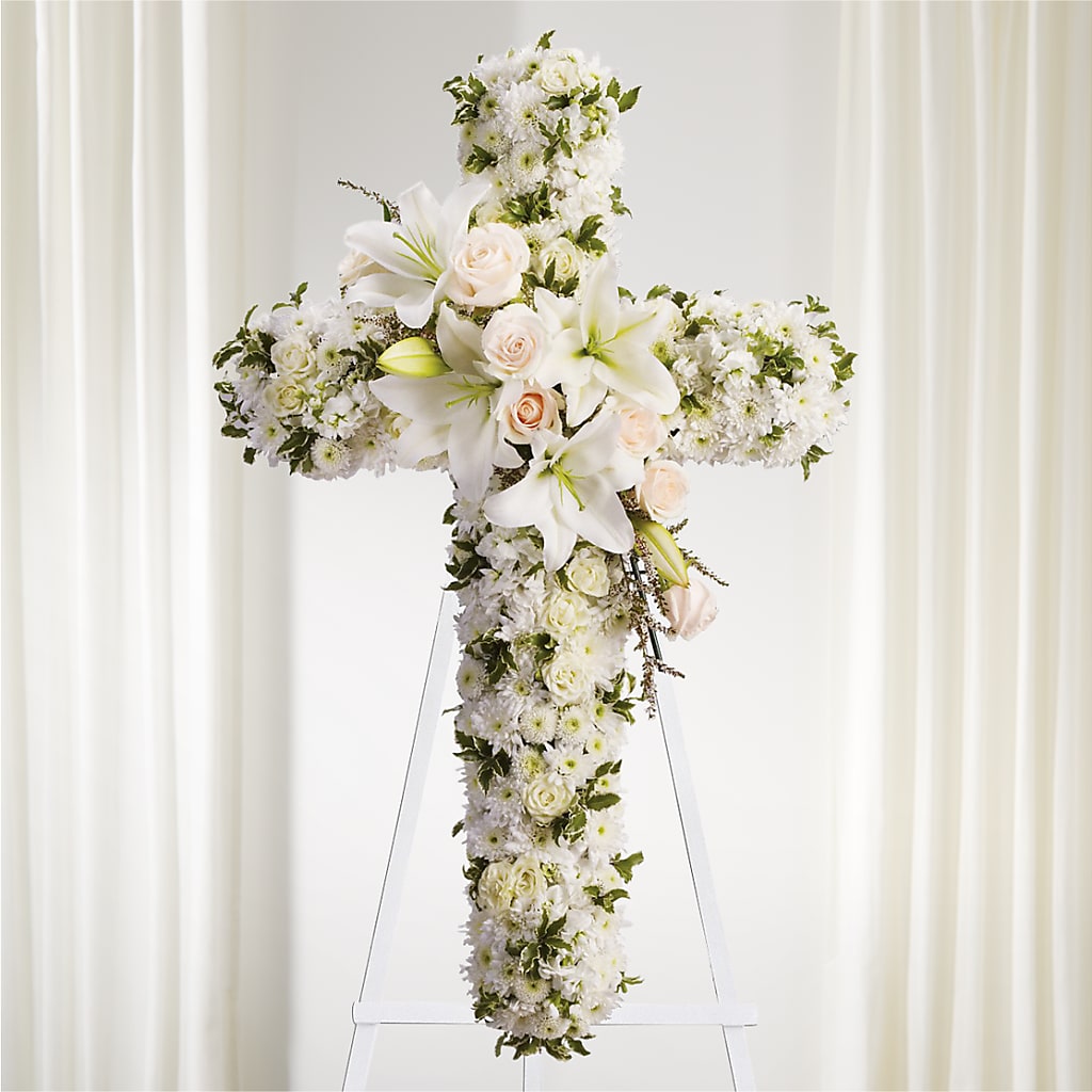 Spiritual Guidance Standing Spray – SOUTHERN TRADITIONS FLORAL & GIFTS, Swainsboro GA