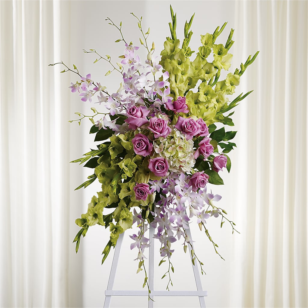 Lasting Legacy Standing Spray – SOUTHERN TRADITIONS FLORAL & GIFTS, Swainsboro GA