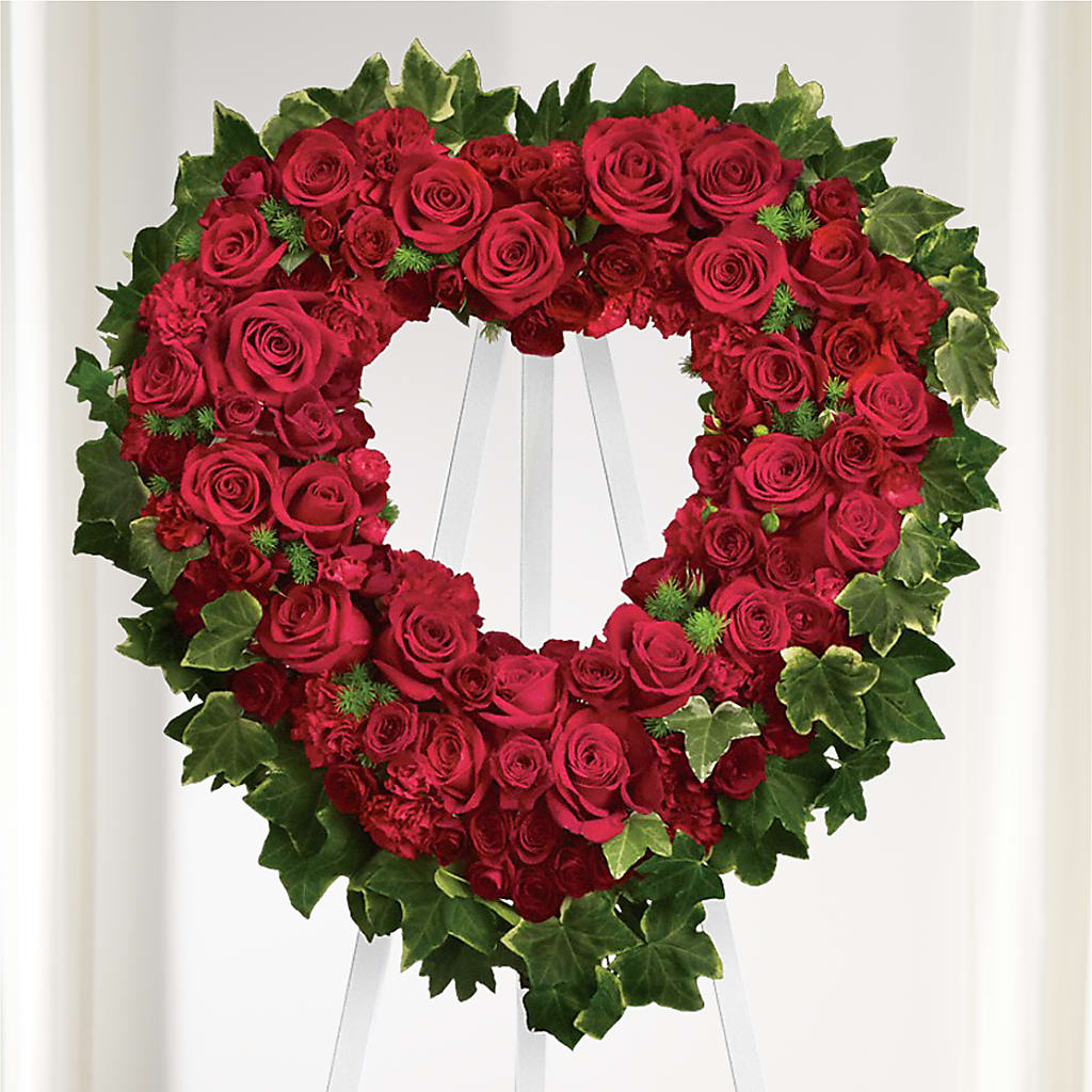 Wholehearted Standing Spray – SOUTHERN TRADITIONS FLORAL & GIFTS, Swainsboro GA