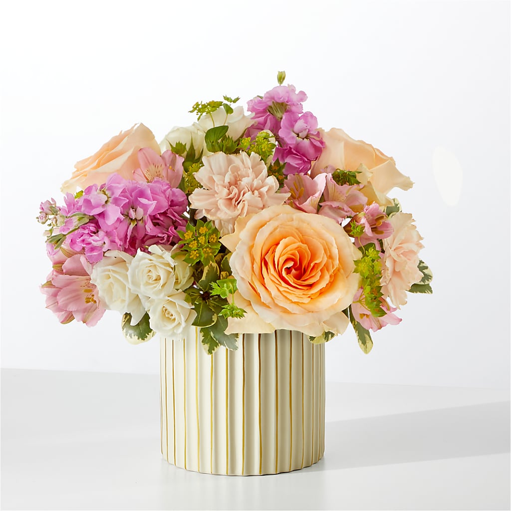 Paradise Bouquet with Ivory Vase – SOUTHERN TRADITIONS FLORAL & GIFTS, Swainsboro GA