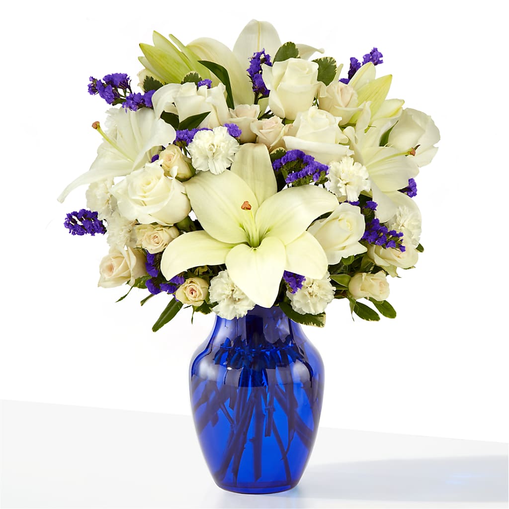 Sapphire Rush Bouquet – SOUTHERN TRADITIONS FLORAL & GIFTS, Swainsboro GA