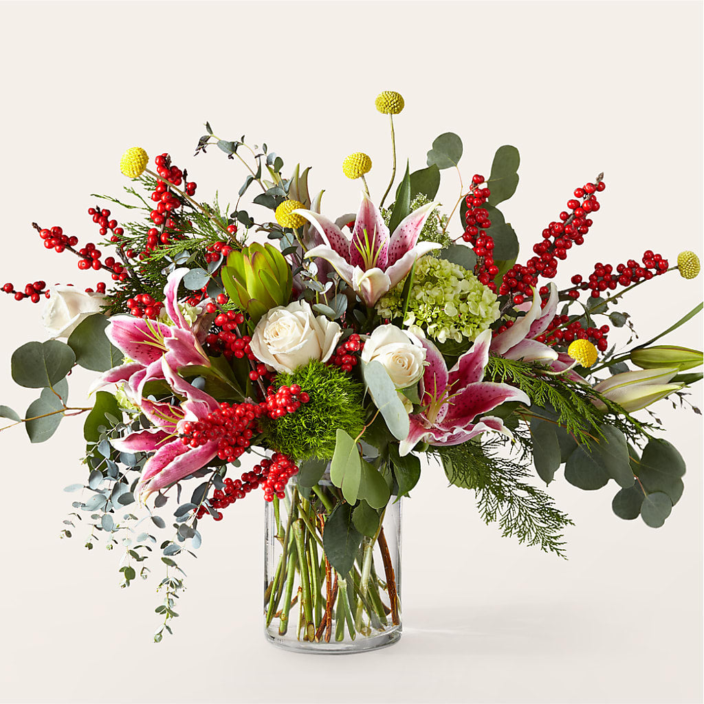 Berry & Bright Bouquet – SOUTHERN TRADITIONS FLORAL & GIFTS, Swainsboro GA