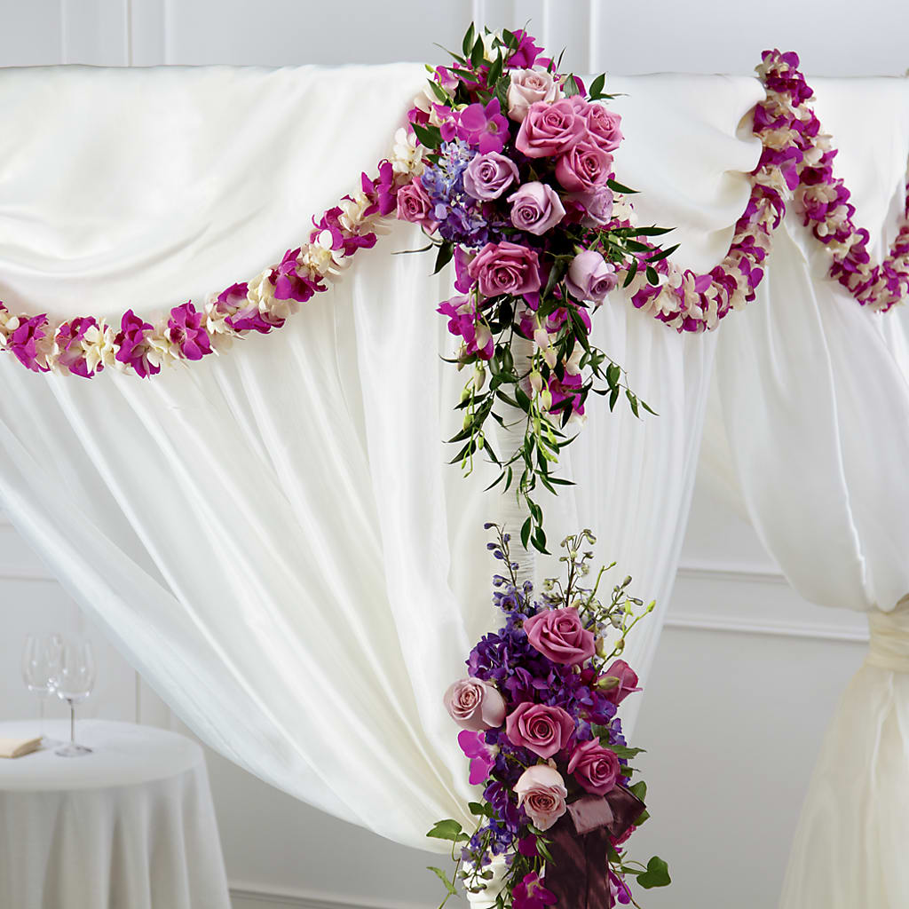 Color & Light Chuppah Decor – SOUTHERN TRADITIONS FLORAL & GIFTS, Swainsboro GA