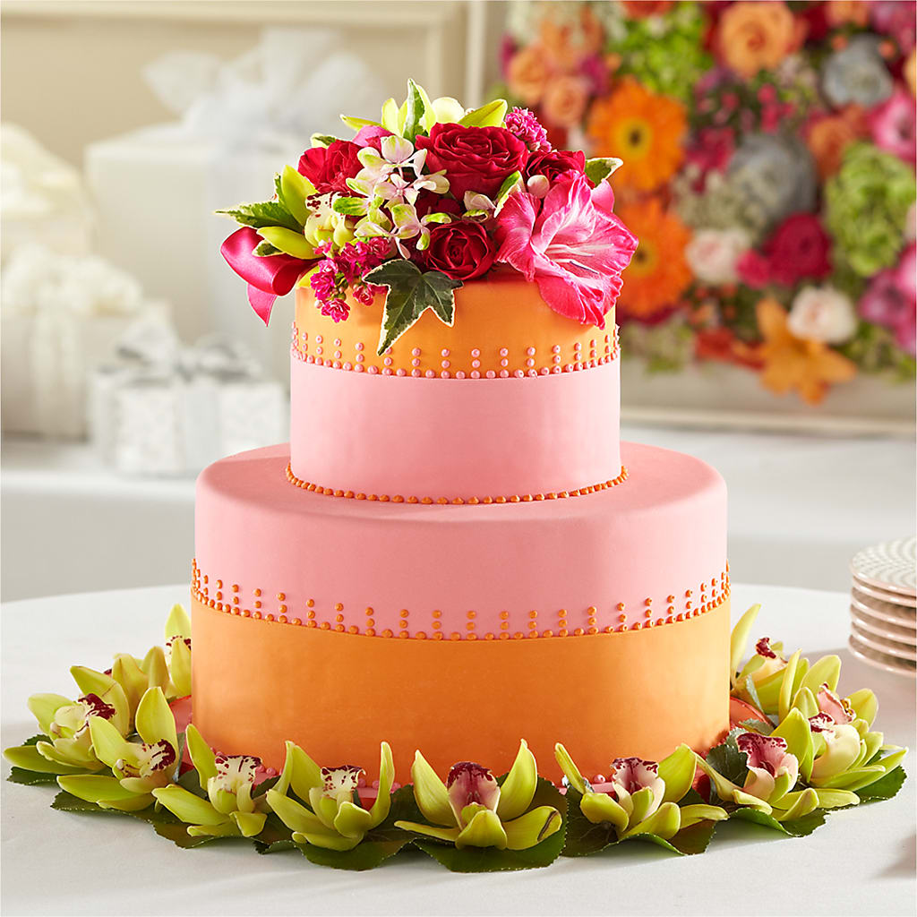 Sweet Citrus Cake Decor – SOUTHERN TRADITIONS FLORAL & GIFTS, Swainsboro GA