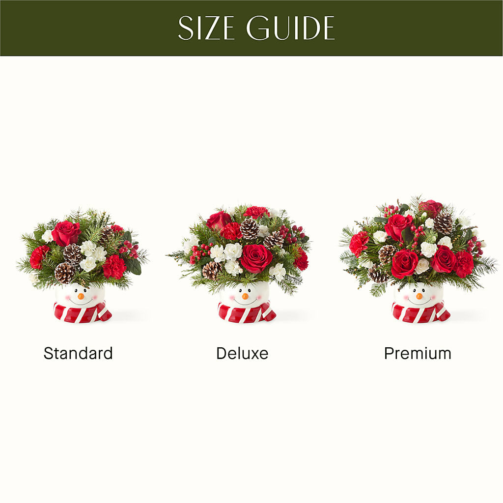 Jolly Snowman Bouquet – SOUTHERN TRADITIONS FLORAL & GIFTS, Swainsboro GA