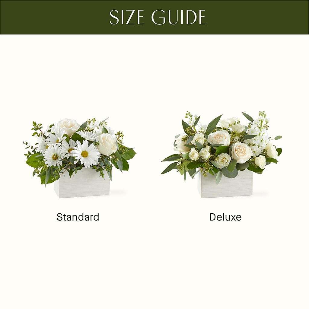 Fresh Linen Box Bouquet – SOUTHERN TRADITIONS FLORAL & GIFTS, Swainsboro GA