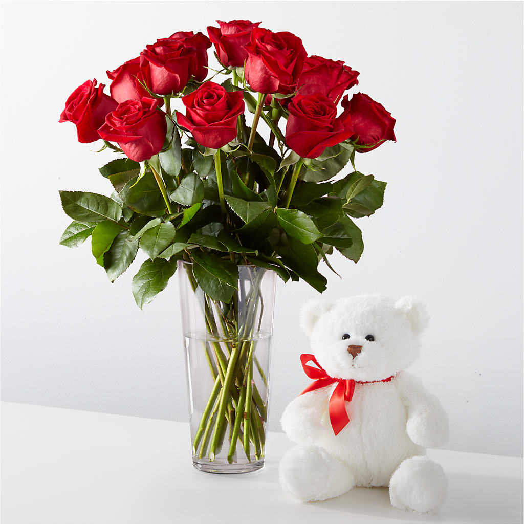 Romantic Long Stem Red Rose Bouquet Bundles – SOUTHERN TRADITIONS FLORAL & GIFTS, Swainsboro GA