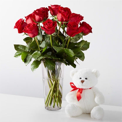 Romantic Long Stem Red Rose Bouquet Bundles – SOUTHERN TRADITIONS FLORAL & GIFTS, Swainsboro GA