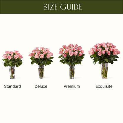 Long Stem Pink Rose Bouquet – SOUTHERN TRADITIONS FLORAL & GIFTS, Swainsboro GA
