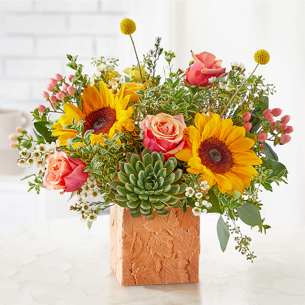Sunflower Season Bouquet – SOUTHERN TRADITIONS FLORAL & GIFTS, Swainsboro GA