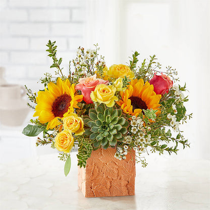 Sunflower Season Bouquet – SOUTHERN TRADITIONS FLORAL & GIFTS, Swainsboro GA