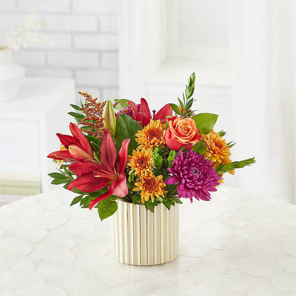 Burgundy Landscape Bouquet – SOUTHERN TRADITIONS FLORAL & GIFTS, Swainsboro GA