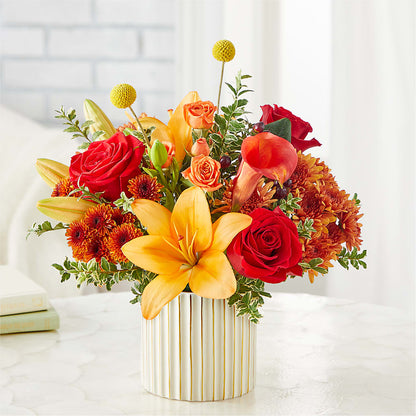 Scarlet Skies Bouquet – SOUTHERN TRADITIONS FLORAL & GIFTS, Swainsboro GA