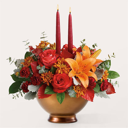 Fruits of Fall Centerpiece – SOUTHERN TRADITIONS FLORAL & GIFTS, Swainsboro GA