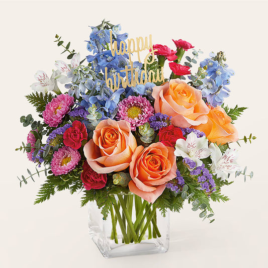 Birthday Bash Bouquet – SOUTHERN TRADITIONS FLORAL & GIFTS, Swainsboro GA