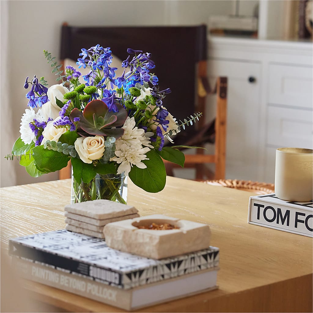 Cerulean Waves Bouquet – SOUTHERN TRADITIONS FLORAL & GIFTS, Swainsboro GA