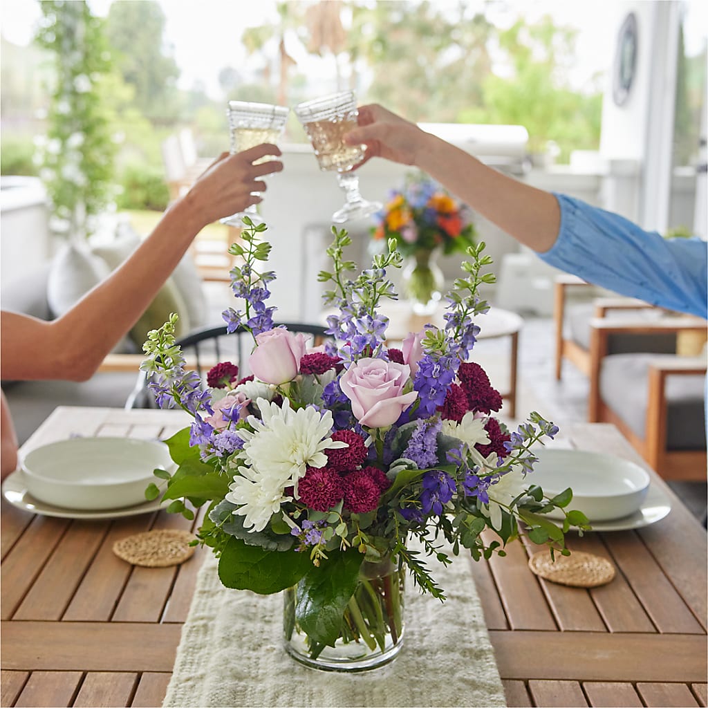 Violet Frost Bouquet – SOUTHERN TRADITIONS FLORAL & GIFTS, Swainsboro GA