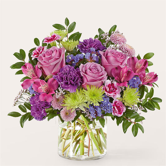 Glass Half Full Bouquet – SOUTHERN TRADITIONS FLORAL & GIFTS, Swainsboro GA