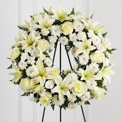 Treasured Tribute Wreath – SOUTHERN TRADITIONS FLORAL & GIFTS, Swainsboro GA