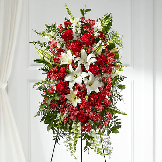 Everlasting Memory Standing Spray – SOUTHERN TRADITIONS FLORAL & GIFTS, Swainsboro GA