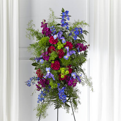 Heavenly Skies Standing Spray – SOUTHERN TRADITIONS FLORAL & GIFTS, Swainsboro GA